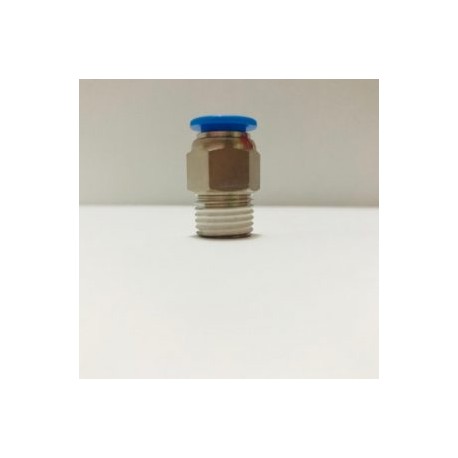 CONECTOR RECTO 1/4 T A 1/8 R