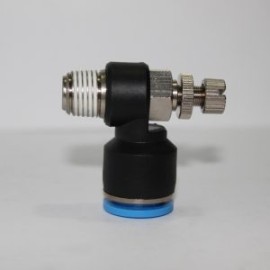 REGULADOR DE FLUJO TIPO CODO 1/2 T A 3/8 R