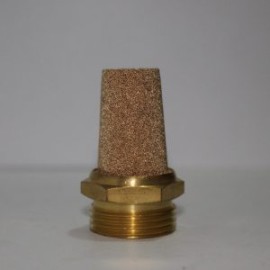 SILENCIADOR DE BRONCE CONO ROSCA 3/4