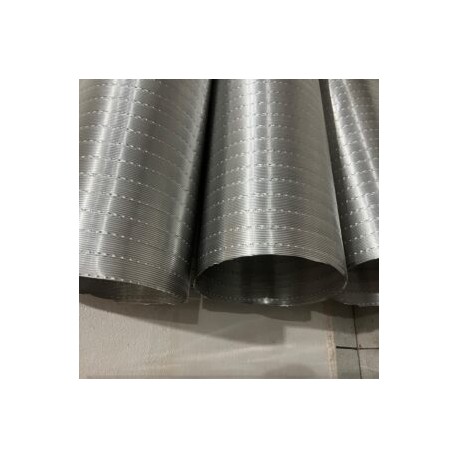 DUCTO FLEXIBLE DE ALUMINIO DE 12 PULGADAS DE DIAMETRO x 2.5 MTS