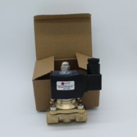 VALVULA SOLENOIDE CUERPO DE BRONCE DE 1/4? N.C PARA AGUA AIRE Y ACEITE