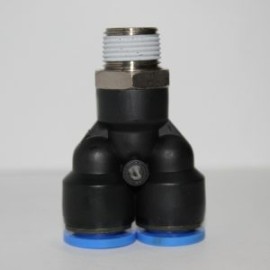 CONECTOR YEE 3/8 T A 1/8 R