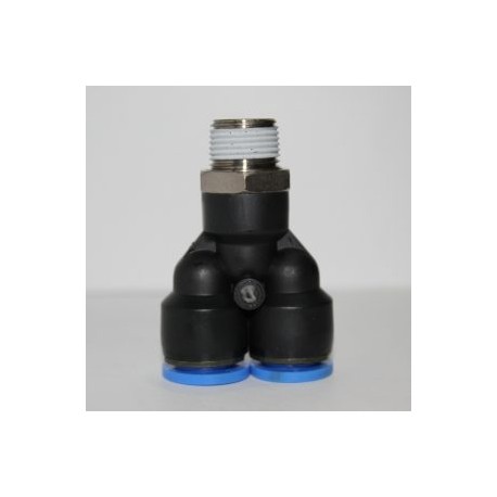 CONECTOR YEE 1/2 T A 1/4 R