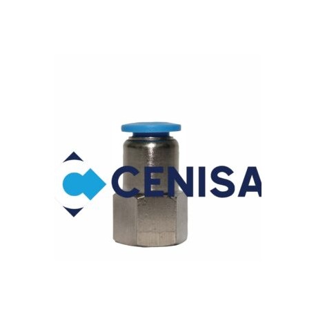 CONECTOR RECTO HEMBRA 4MM A M5