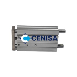 CILINDRO NEUMATICO DE TRES GUIAS MOD: TCL12X60S MARCA CENISA