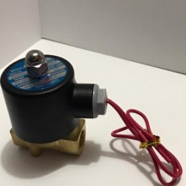 VALVULA SOLENOIDE CUERPO DE BRONCE DE 2? N.C PARA AGUA AIRE Y ACEITE