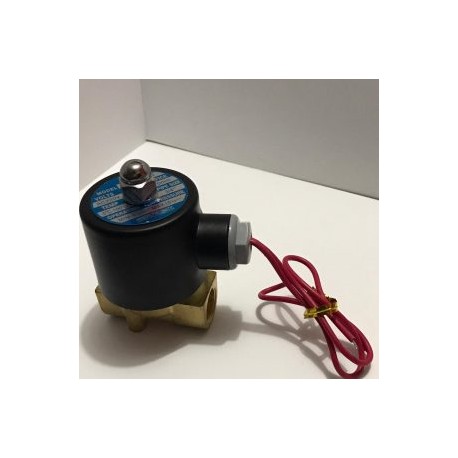 VALVULA SOLENOIDE CUERPO DE BRONCE DE 2? N.C PARA AGUA AIRE Y ACEITE